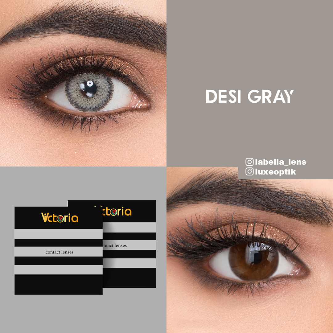 Victoria Desi Gray Gri Renk Y Ll K Lens Fiyat