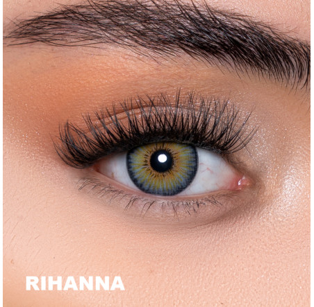 FX Eyes Yeşil Renk Rihanna (1 YILLIK)