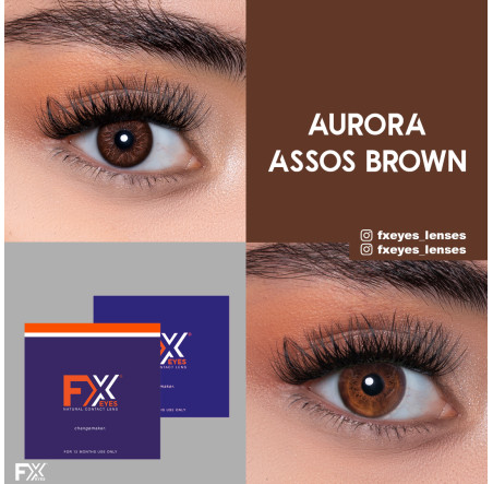 Fx Eyes Ela Renk Aurora Asos Brown (1 Yıllık)