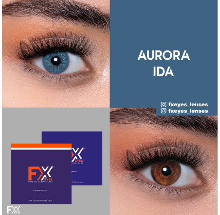 FX Eyes Mavi Renk Aurora İda (1 YILLIK)