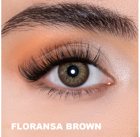 FX Eyes Ela Renk Floransa Brown (3 Aylık)