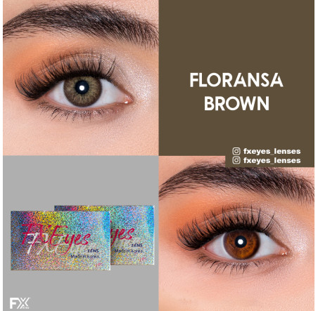 FX Eyes Ela Renk Floransa Brown (3 Aylık)