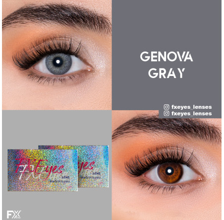 FX Eyes Gri Renk Genova Gray (3 Aylık)