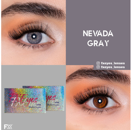 FX Eyes Gri Renk Nevada Gray (3 Aylık)