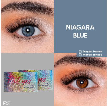 FX Eyes Mavi Renk Niagara Blue (3 Aylık)