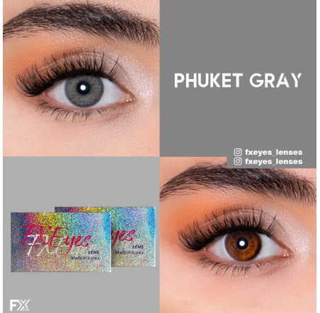 FX Eyes Gri Renk Phuket Gray (3 Aylık)