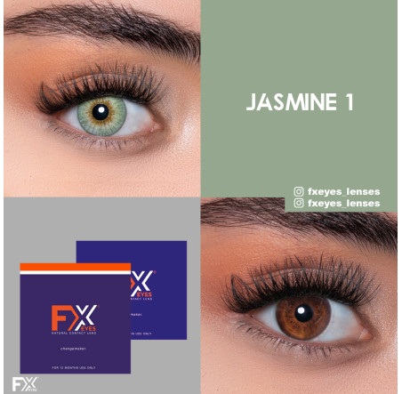 FX Eyes Yeşil Renk Jasmine 1 (1 YILLIK)