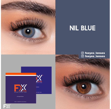 FX Eyes Mavi Renk Nil Blue (1 YILLIK)