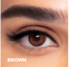 Freshlook Colorblends Ela Renk Brown (1 Aylık)