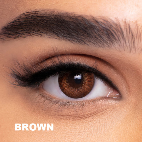 Freshlook Colorblends Ela Renk Brown (1 Aylık)