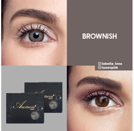 Anastasia Once Ela Renk Brownish (GÜNLÜK)