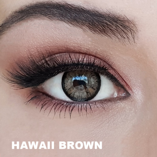 Fx Eyes Ela Renk Hawai Brown (1 Yıllık)