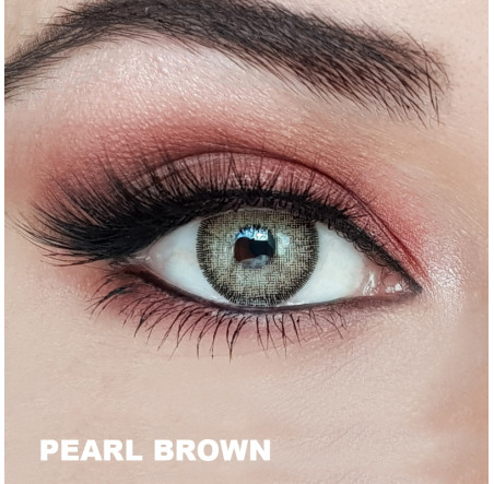 Fx Eyes Ela Renk Pearl Brown (1 Yıllık)