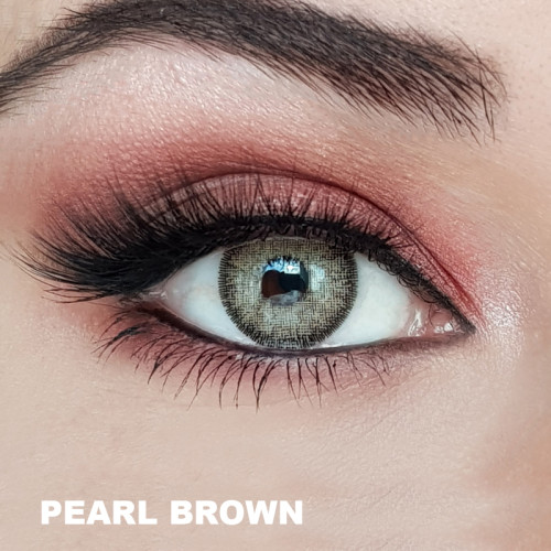 Fx Eyes Ela Renk Pearl Brown (1 Yıllık)