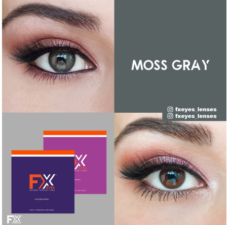 Fx Eyes Ela Renk Moss Gray (1 Yıllık)