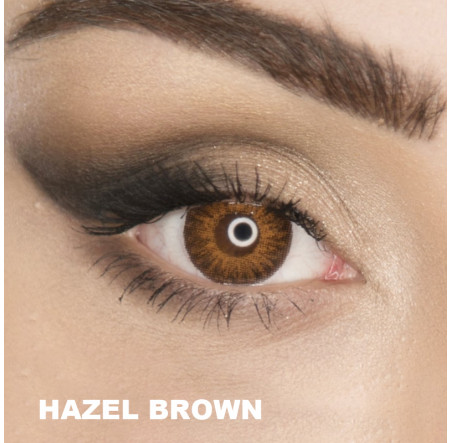 Rainbow Natural Ela Renk Hazel Brown  (1 Aylık)