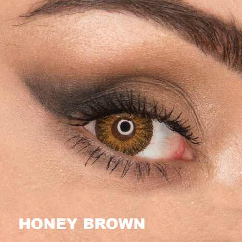 Rainbow Natural Ela Renk Honey Brown  (1 Aylık)