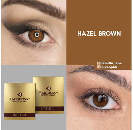 Rainbow Natural Ela Renk Hazel Brown  (1 Aylık)