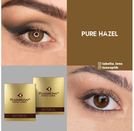 Rainbow Natural Ela Renk Pure Hazel (1 Aylık)