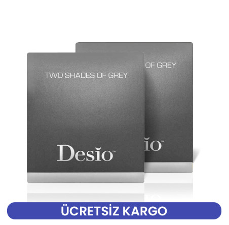 Desio Two Shades Gri Renk Darker Grey (3 Aylık)