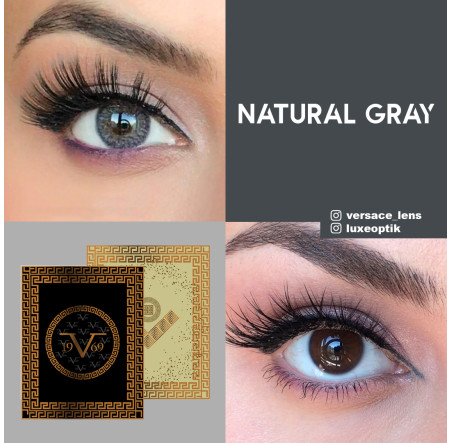 Versace Gri Renk Natural Gray  (1 Yıllık)