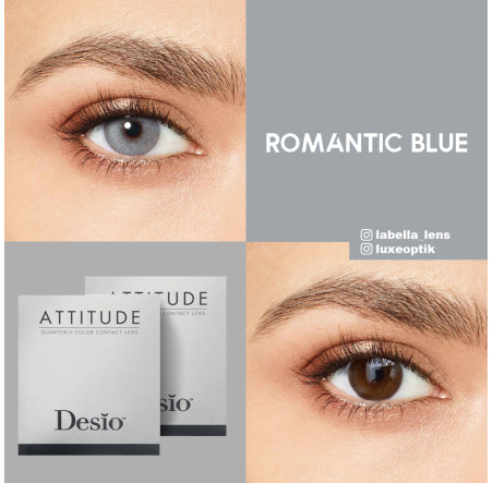 Desio Attitude Quarterly 2 Tone Mavi Renk Romantic Blue (3 Aylık)