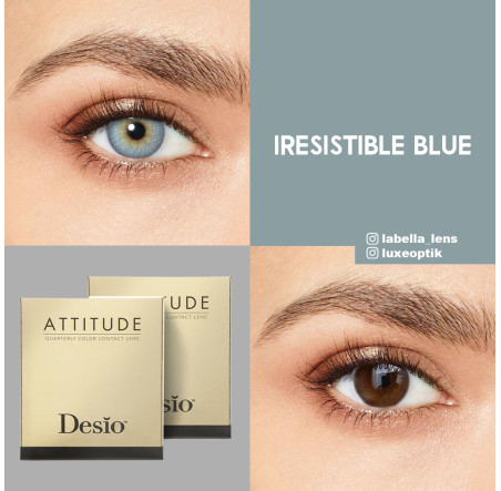 Desio Attitude Quarterly 3 Tone Mavi Renk Irresistible Blue (3 Aylık)