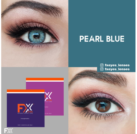 FX Eyes Mavi Renk Pearl Blue (1 YILLIK)