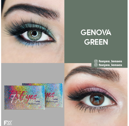 FX Eyes Yeşil Renk Genova Green (3 Aylık)