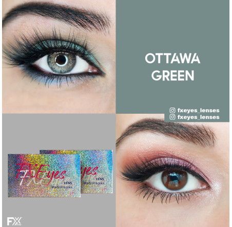 FX Eyes Yeşil Renk Ottawa Green (3 Aylık)